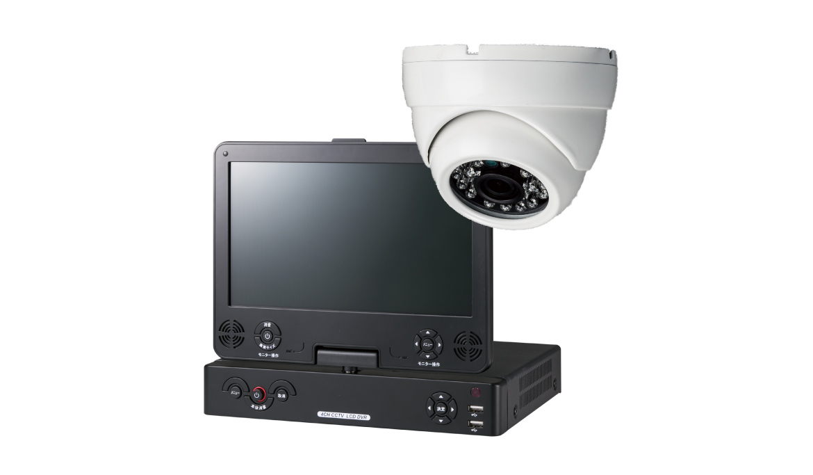 200万画素屋外用ドームカメラ録画機セット（outlet） | NSKダイレクト