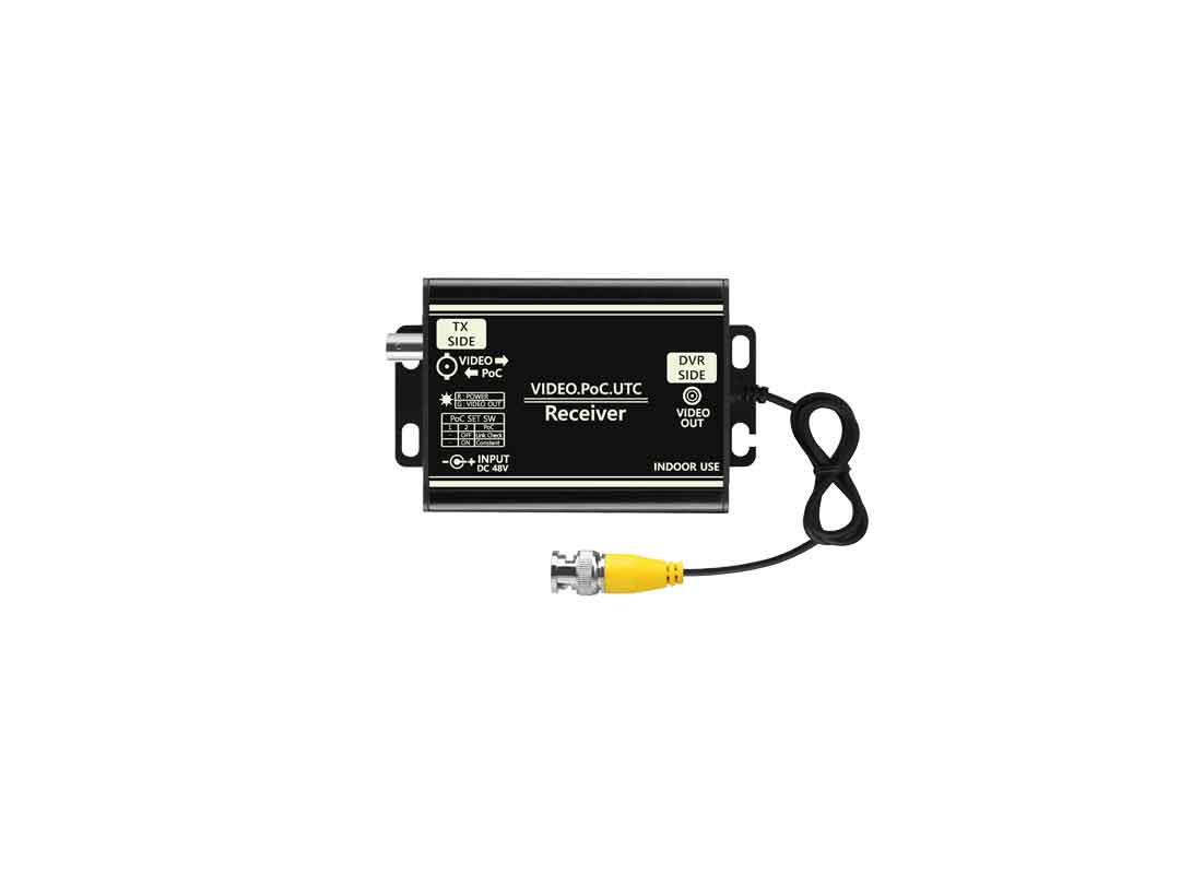 未使用】NSK AHDワンケーブル送受信機セット AHD-S010SET 防犯カメラ